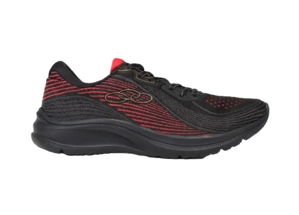 CALZADO OLYMPIKUS VIBRACAO  (NEGRO-ROJO)411T